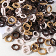 300 Packs of colorful Hair Ties, Durable and Non-Damaging to Hair. Perfect for Cute Girls Using Them for Everyday Ponytails.