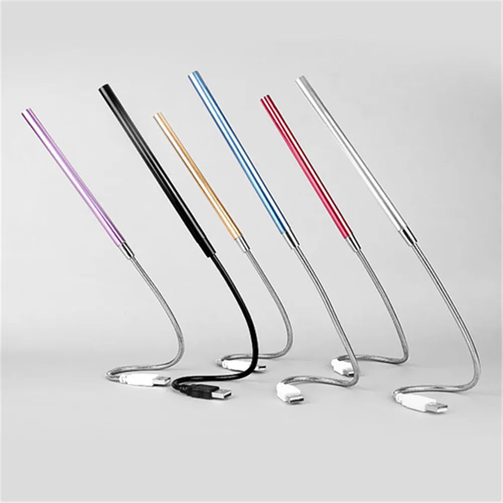 5V LED Book Light Flexible Reading Lamp | Portable USB Desk Light for Bedroom Decor and PC Keyboard
