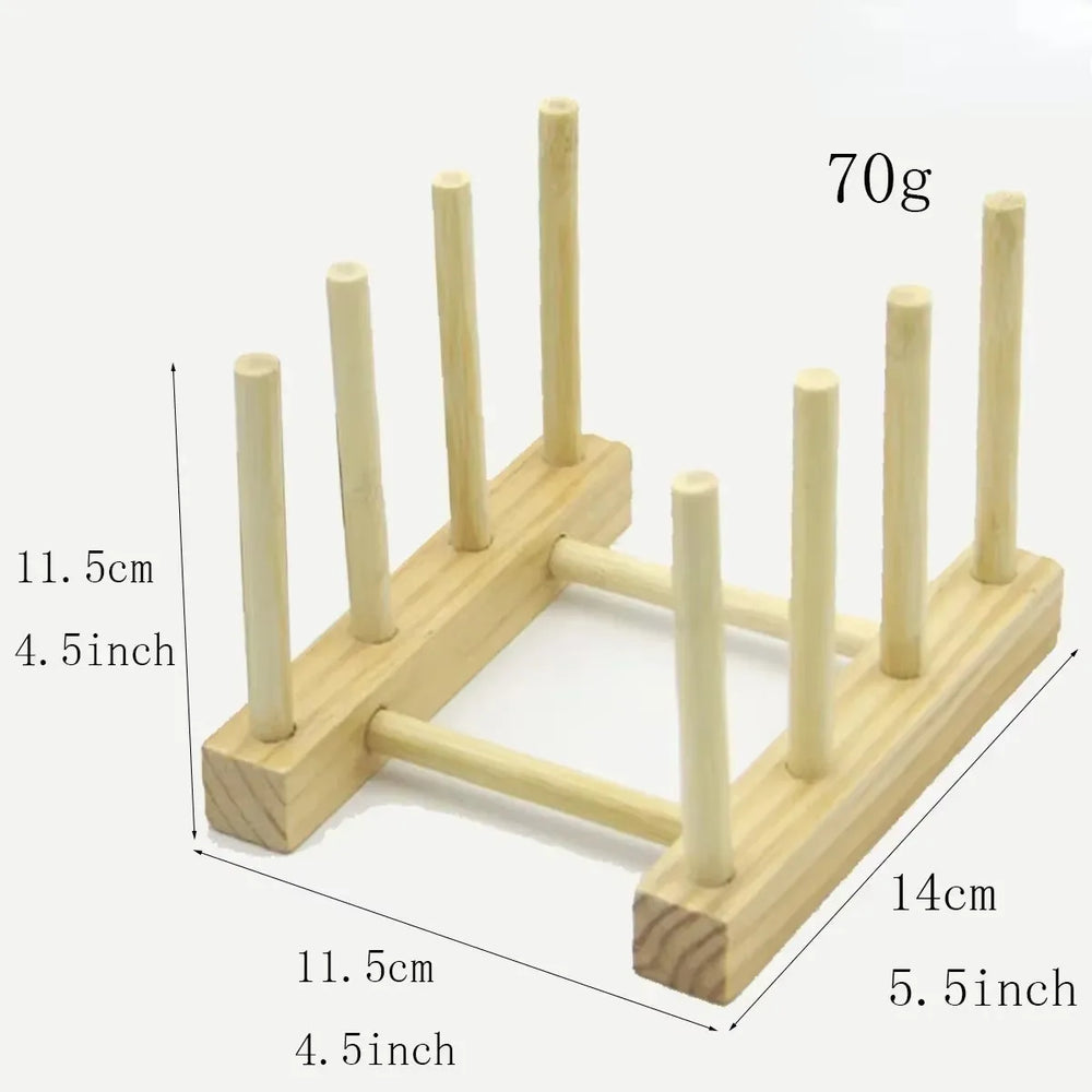 Stand Plate Dish Drying Rack Pot Lid Racks Kitchen Organizer Drying Cups Display Shel lifestyle view
