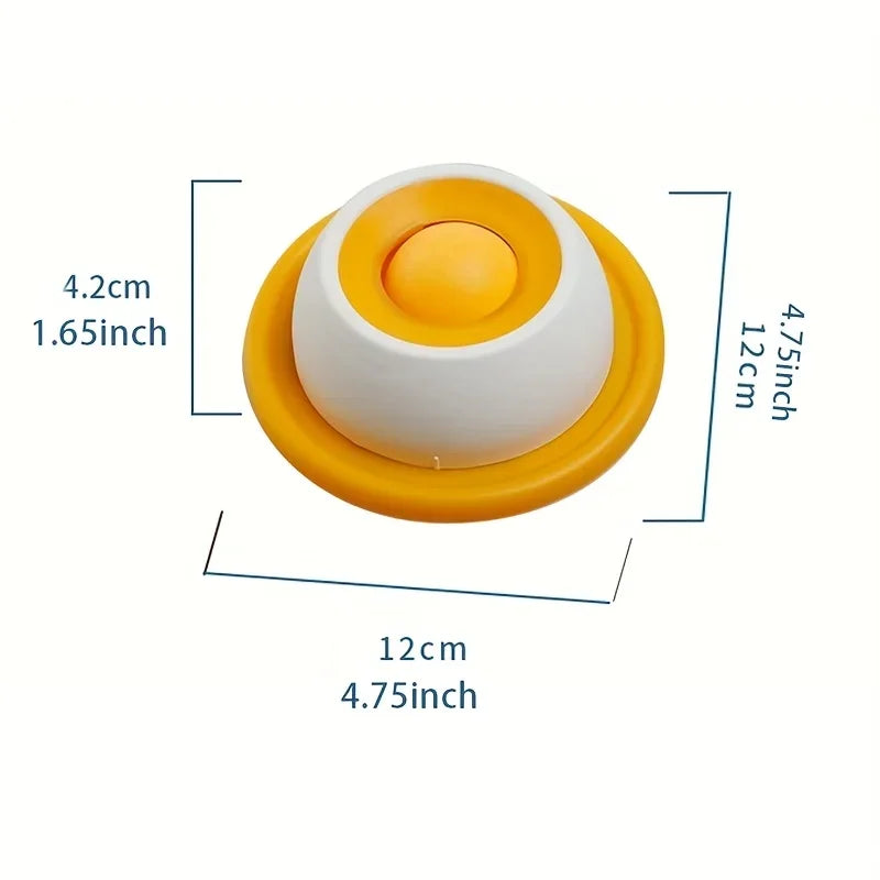 Pet Lick Mat Yogurt Licking Plate Slow Feeder for Dogs & Cats - Interactive Snack Bowl, detail view