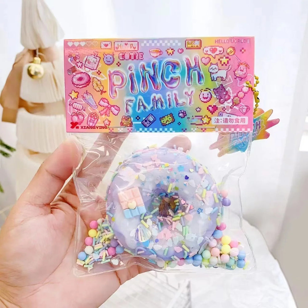 Taba Squishy Cake Doughnut Stress Relief Toy | Extra Large Sensory Fidget for Anxie additional angle