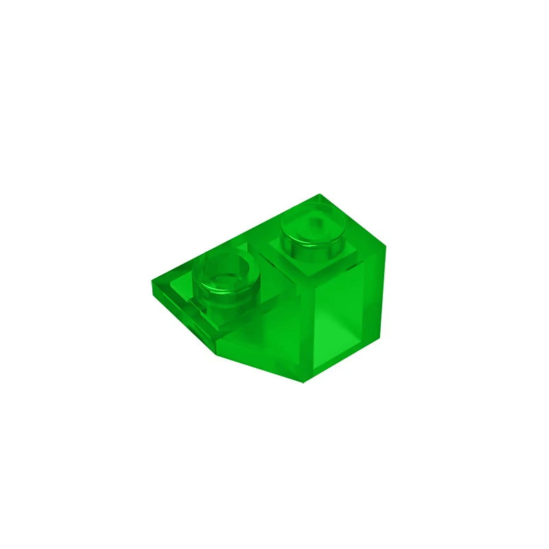 Gobricks GDS-597 Slope, Inverted 45 2x1 | Compatible Building Block for DIY additional angle