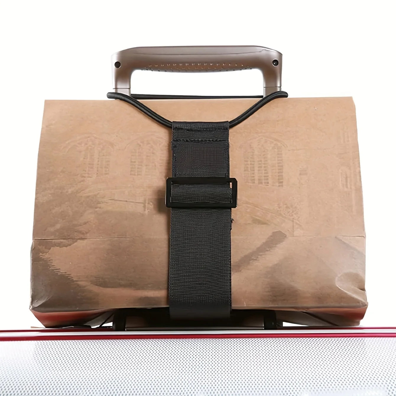 Luggage Elastic Strap, Versatile Reusable Strap, Travel Simple Suitcase Accessories lifestyle view