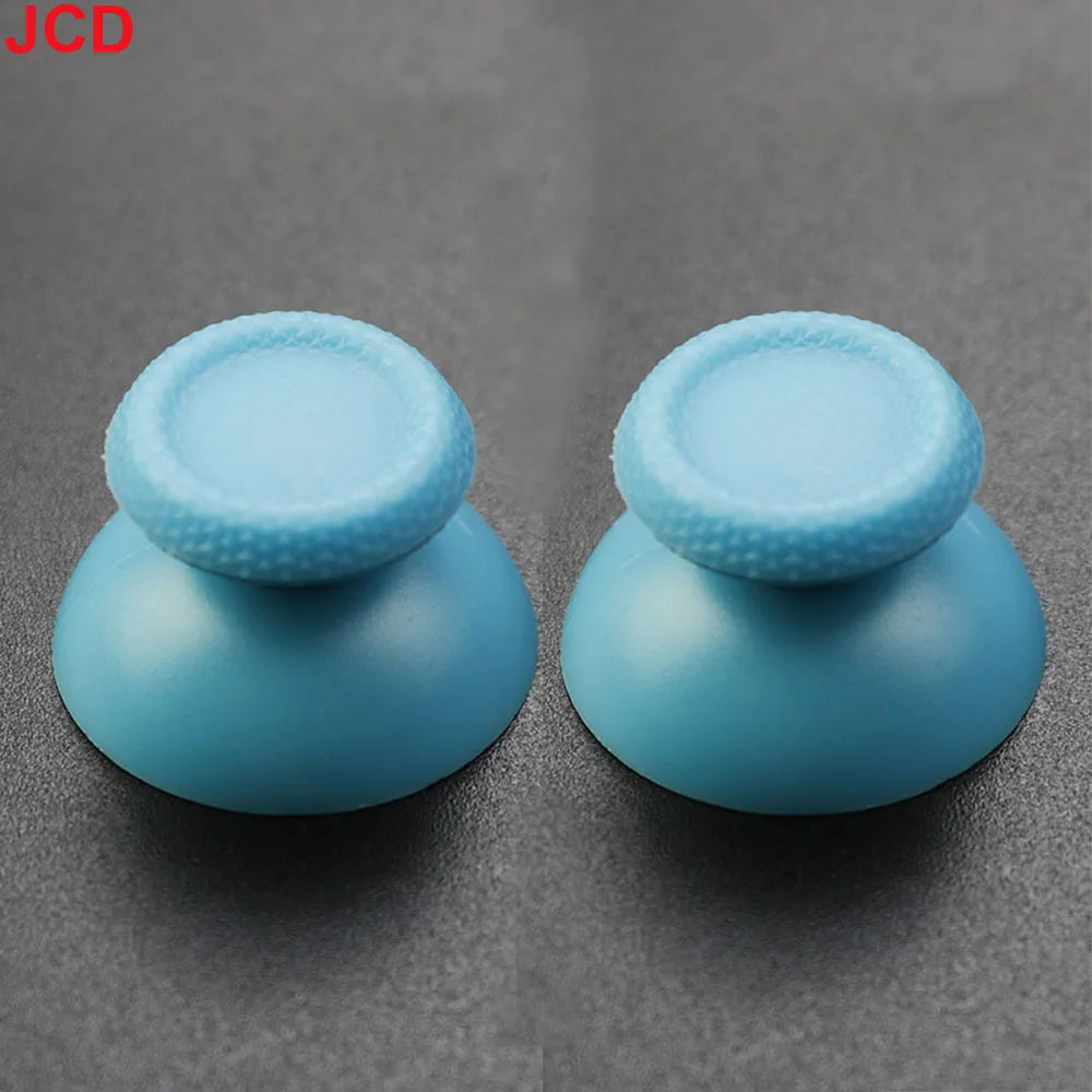 JCD 2pcs 3D Analog Joystick Stick For PS5 Controller Analogue Thumbsticks Caps Mushroo close-up view