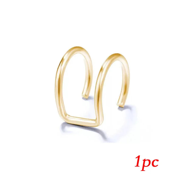 925 Sterling Silver Ear Cuff Without Piercing | Chain Tassel Earring for Women alternate view