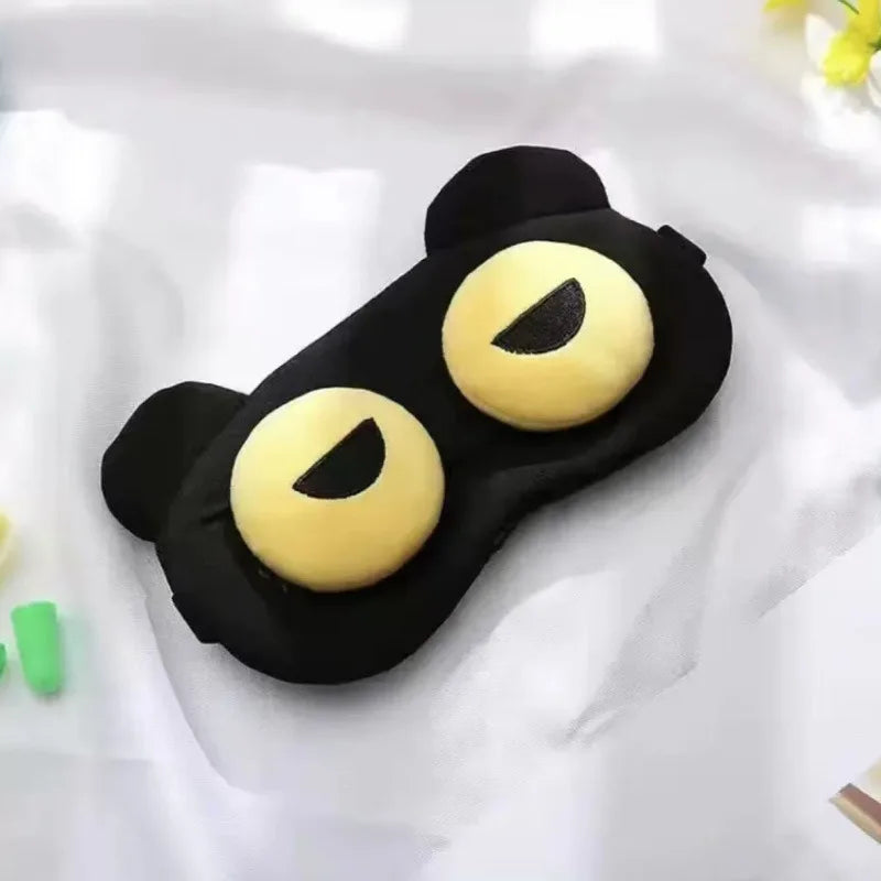 Funny Sleep Mask for Men Women | Light Blocking Eye Cover for Travel and Nap additional angle