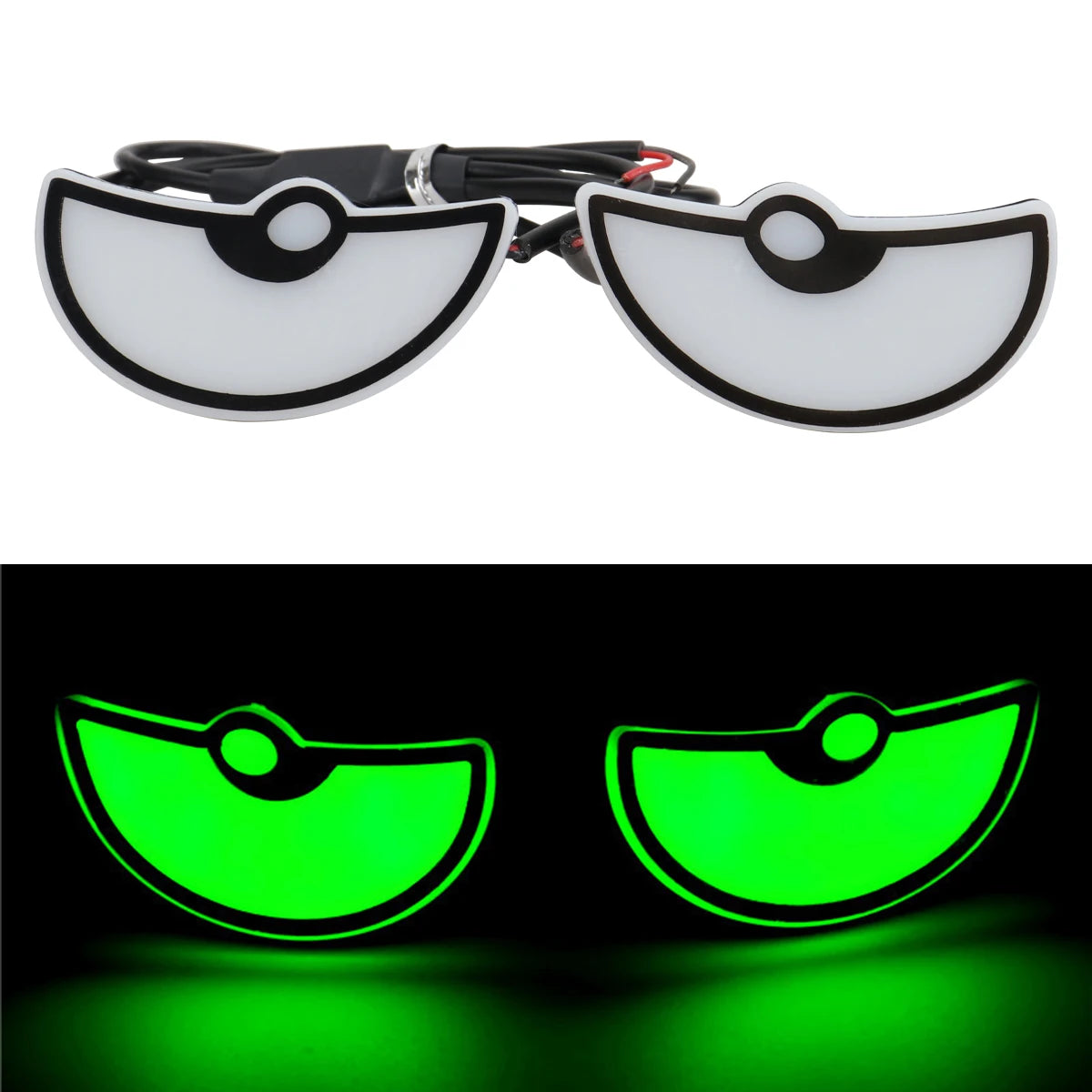 2PCS Car LED Demon Eye Light | Universal Dynamic Strobe Turn Signal Decorative Lights alternate view