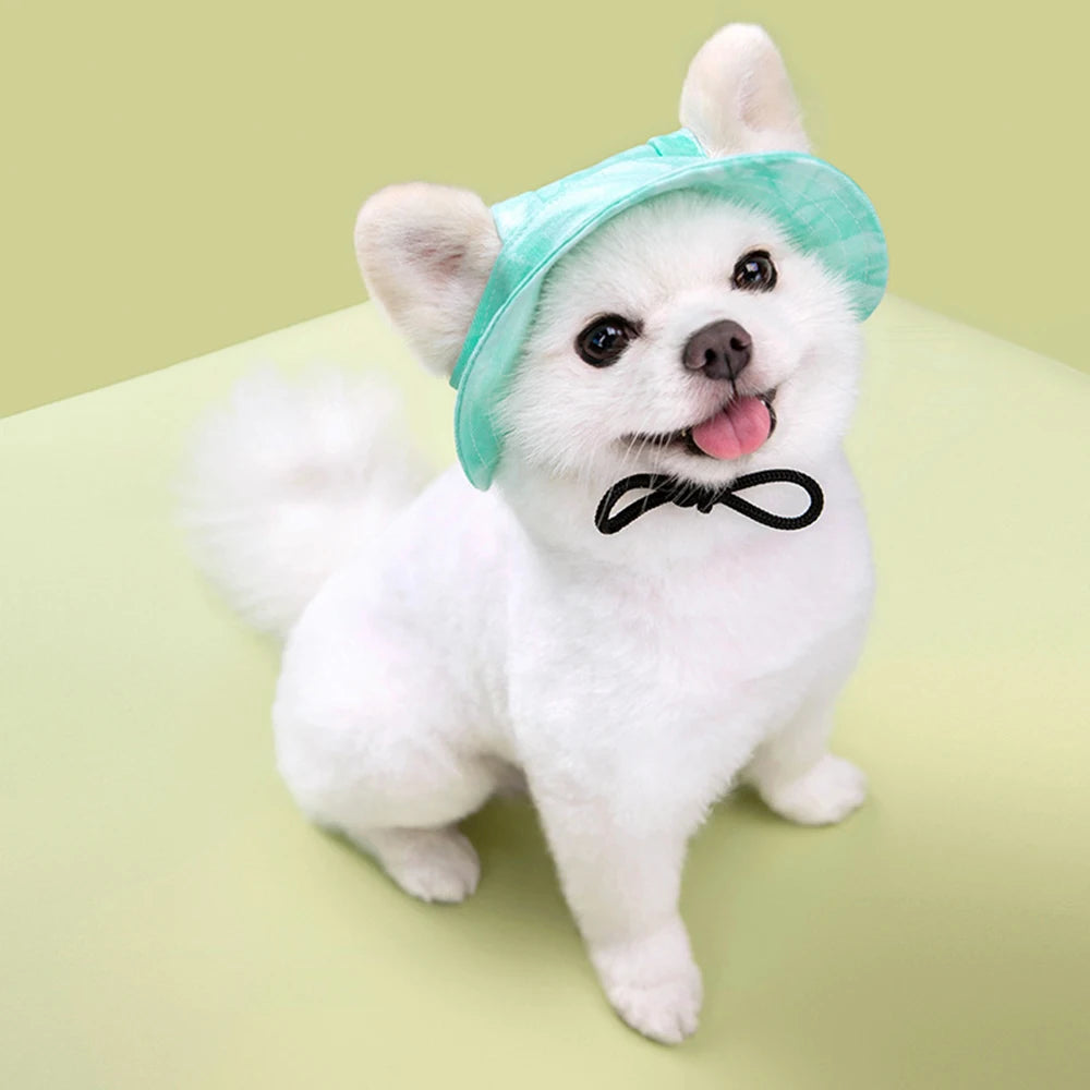 Breathable Pet Sun Hat | Cooling Shade for Small Dogs and Cats alternate view