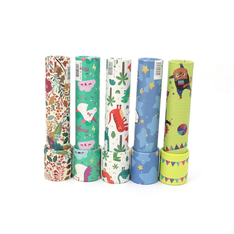 1pcs Kaleidoscope Classic Nostalgic Child Science Experiment Toys Parent-child Interactive Education