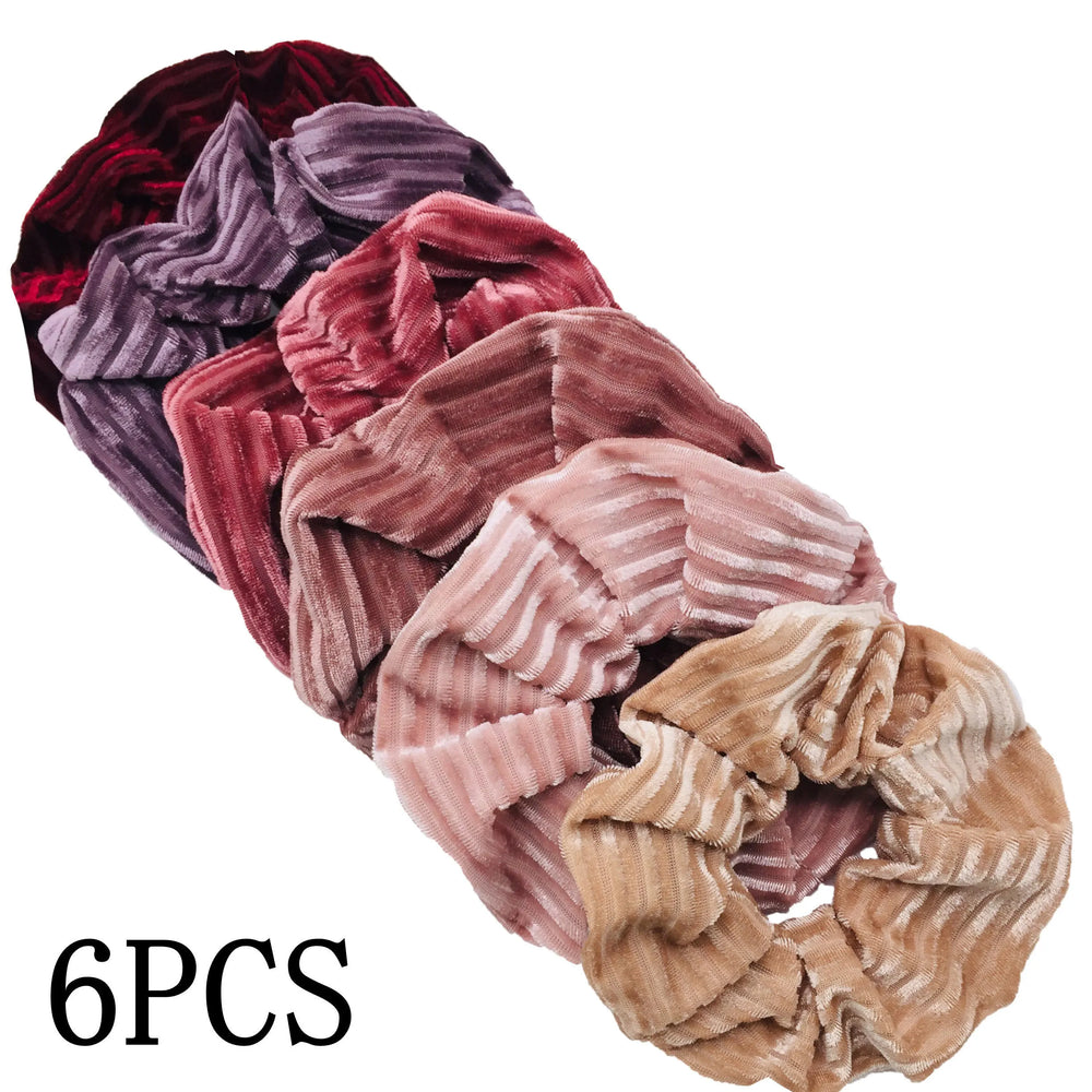 10/6/1pc Accesorios para el cabello chouchou cheveux femme hair scrunchies headband wome detail view