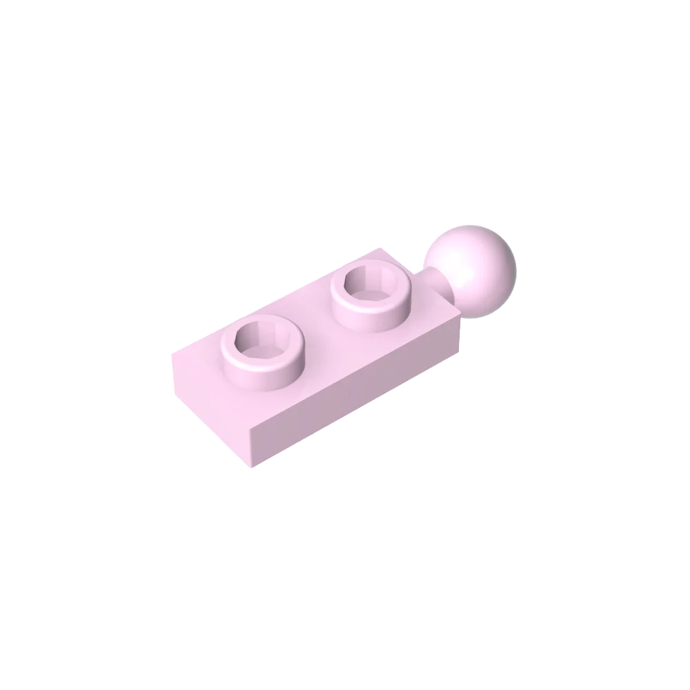 Gobricks GDS-852 Plate Modified 1 x 2 with Tow Ball on End | Building Block for DIY C lifestyle view