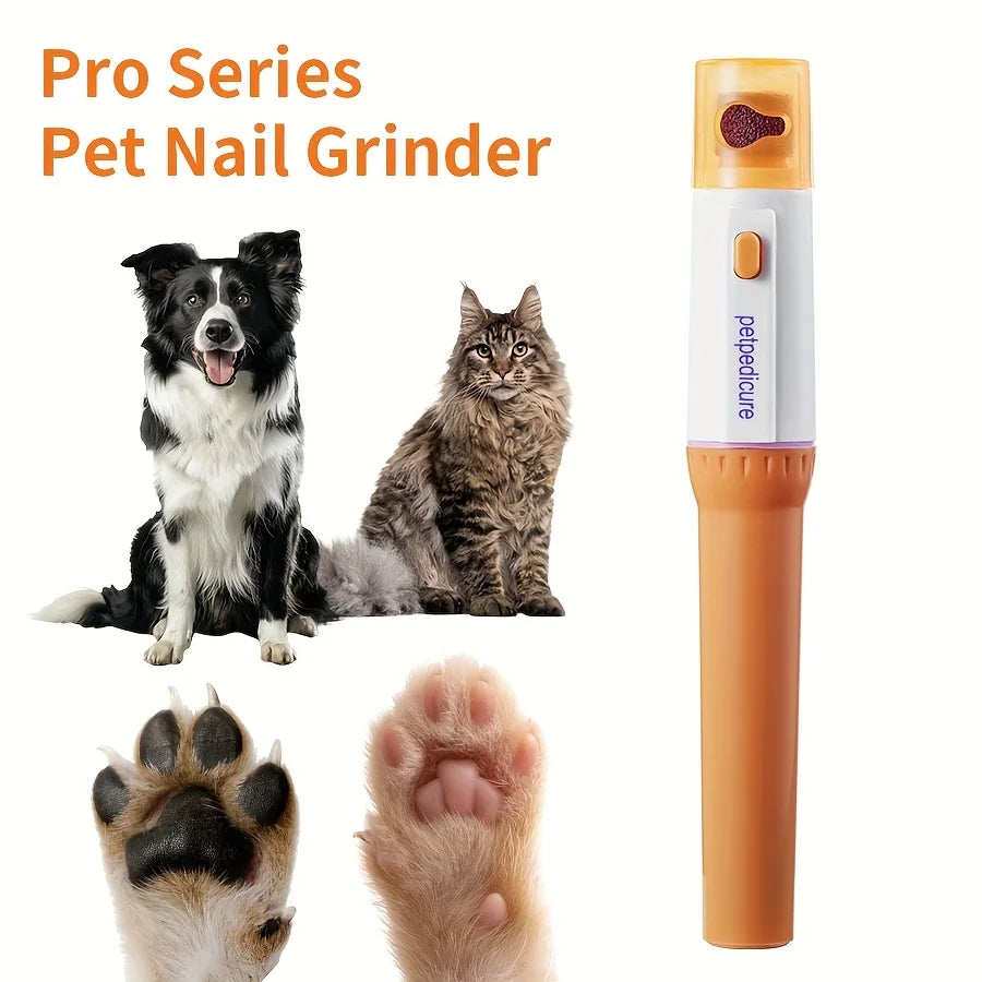 Electric Pet Nail Grinder Cat Claw Scissors Dog Nail Clippers Nail Trimmer Dog Supplies detail view