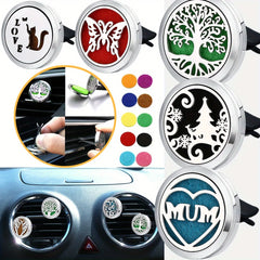 Car Diffusers, 1 PC car air vent diffuser clip (does not include fragrance chemicals) with 10 PCS pa