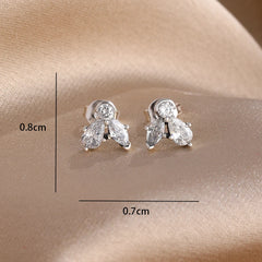 2026 New Fashion Hoop Earrings Set for Women | Ginkgo Leaf Enamel Flower Stud, Cute Crow detail view