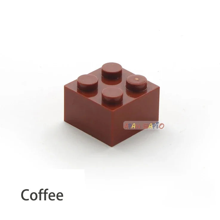 60pcs DIY Building Blocks Thick Figures Bricks 2x2 Dots | Educational Creative Toy fo alternate view