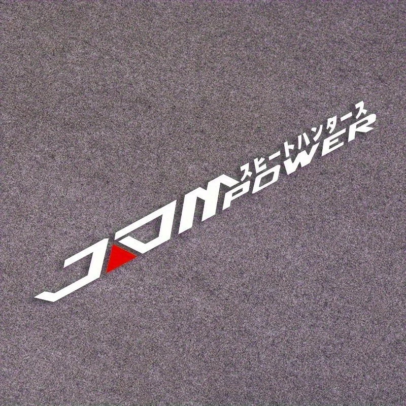 JDM Style Windshield Decal - Large 98.5cm Vinyl Sticker (Waterproof, Non-Fading) for Car detail view
