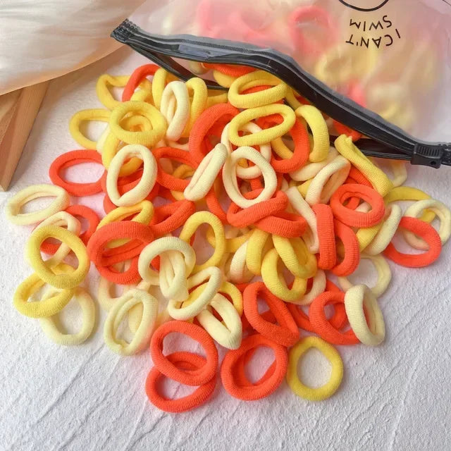 Scrunchie Rubber Band Kid Hair for Girls Ponytail Hold alternate view