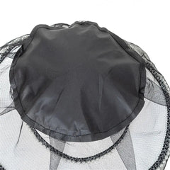 Anti Mosquito Fishing Cap | Breathable Mesh Hat for Outdoor Men and Women close-up view