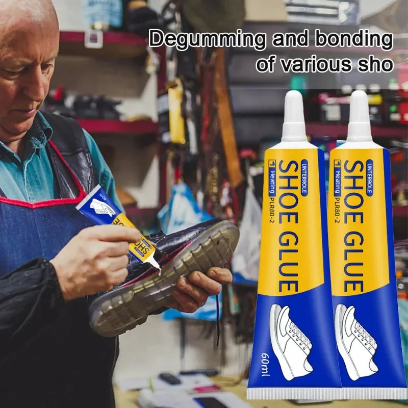 Strong Shoe Repair Adhesive | Waterproof Shoemaker Glue for Leather Rubber and Plastic detail view