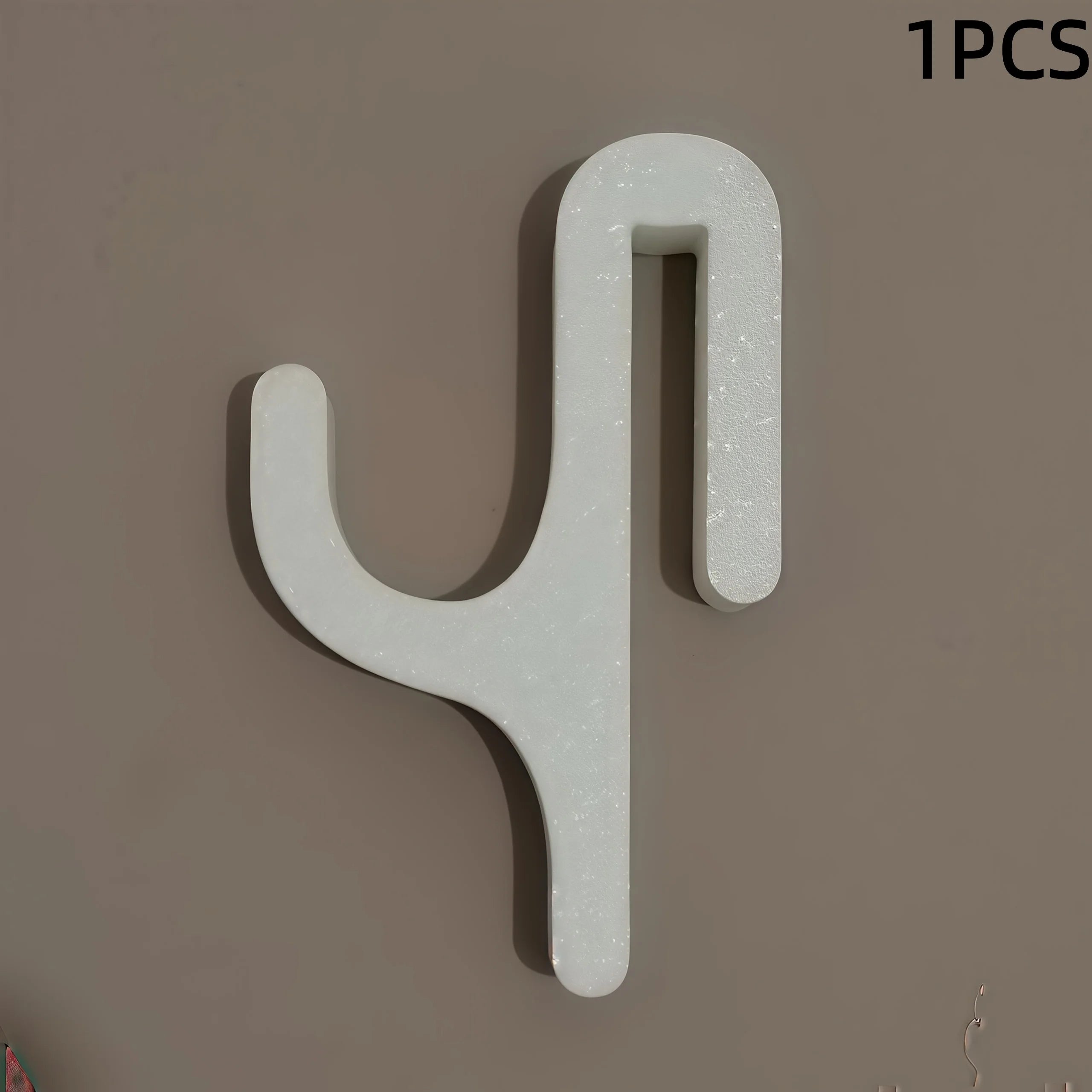 Modern Plastic Shower Hook lifestyle view
