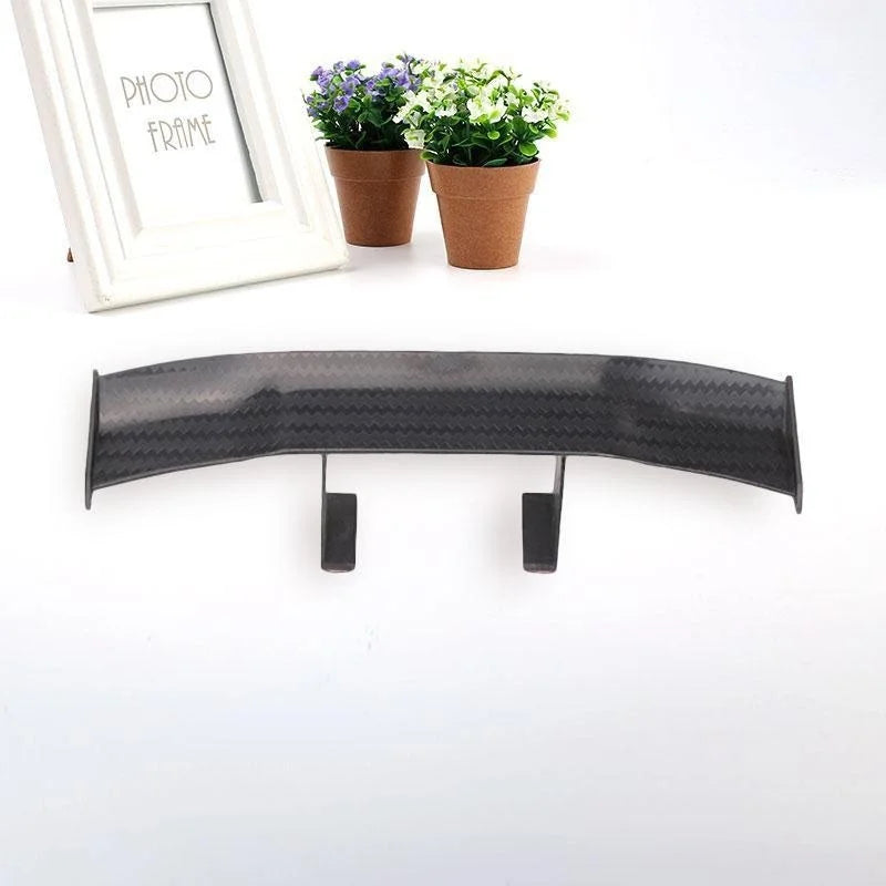 Car Rear Spoiler Mini Spoiler Wing Small Model GT Carbon Fiber Without Perforation Tail Decoration Auto Accessories Car-styling
