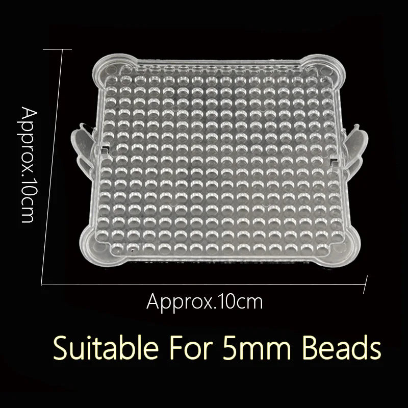 300PCS/Set Jewel Beads 3D Puzzle Toys for Children 6 Colors Refill Pack Water Sticky B close-up view