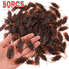 50/10/5PCS Fake Cockroach Centipede Scorpion Kids Trick Props Fake Roaches Plastic Bugs Toy Party Su