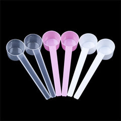 1Pc 5g Measuring Spoon for Liquid Sugar Coffee Protein Milk Powder Plastic Flat Bottom Scoop Home Ki
