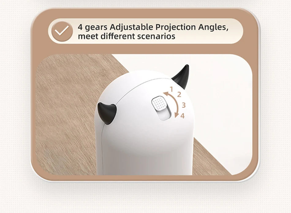 Automatic Cat Laser Toy – Rechargeable Interactive