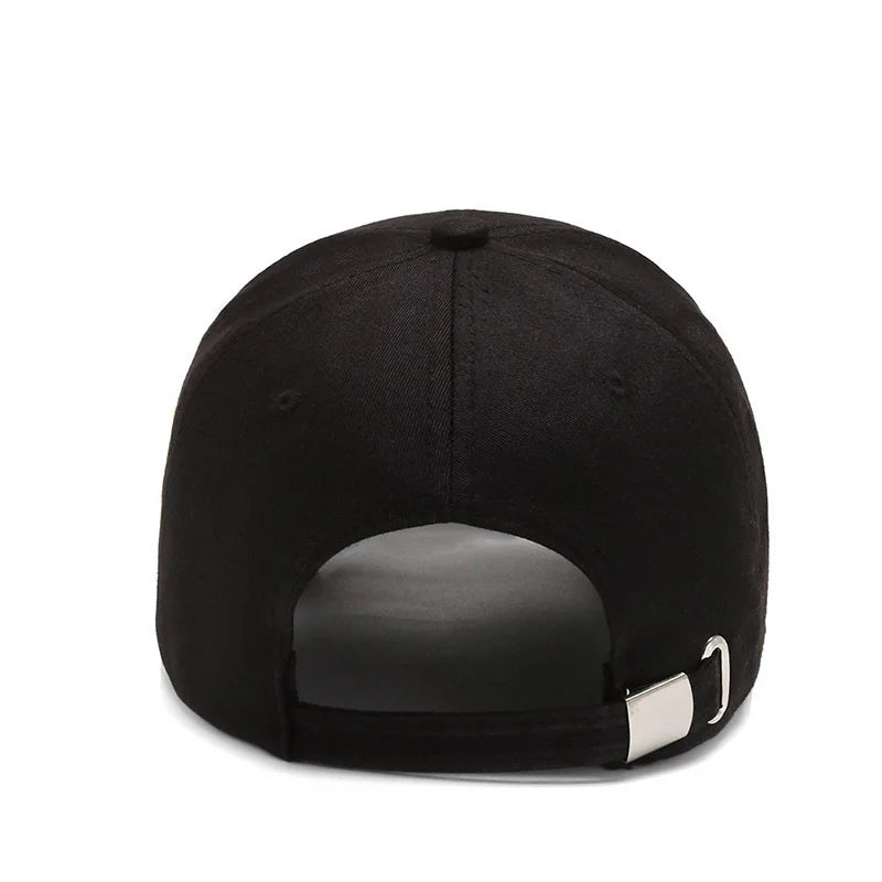Bear Lulu Fashion Letters Embroidered Baseball Cap | Unisex Snapback Sun Hat close-up view