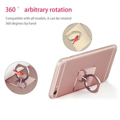 360° Degree Rotating Lazy Bracket Finger Ring Phone Holder Socket Round Smartphone Ce alternate view