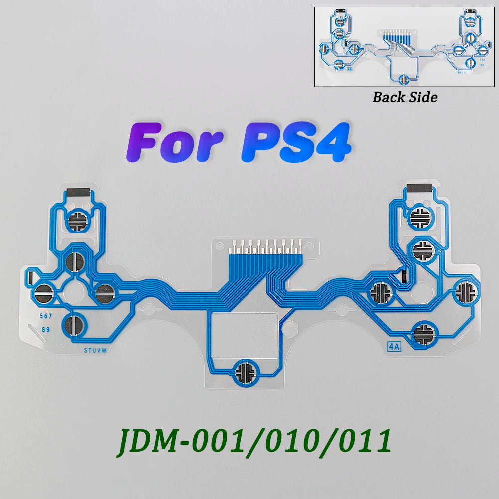 1Pc Button Ribbon Circuit Board for PS3 PS4 Pro PS5 Controller | Conductive Film Keypa close-up view