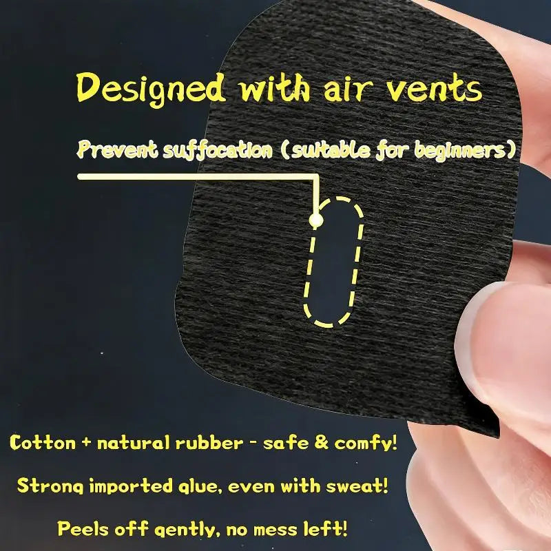 30PCS Anti Snoring Mouth Tape | Breathable Sleep Aid for Nose Breathing lifestyle view