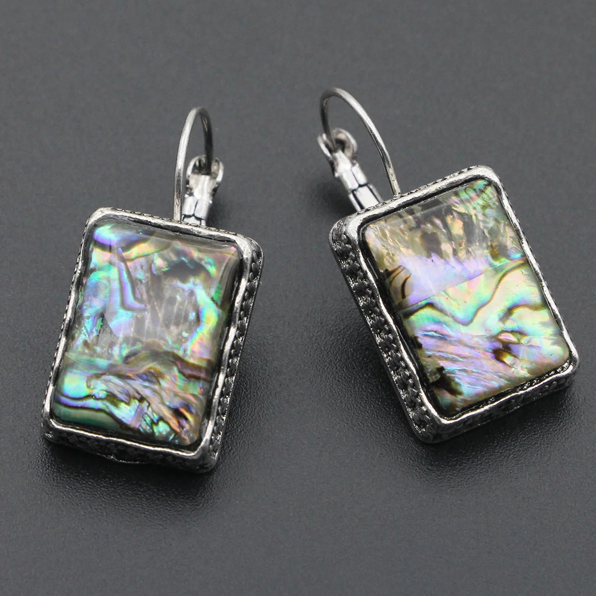 VILLWICE New Colorful Shell Various Shapes Owl Women Hollow Zinc Alloy Antique Silver alternate view