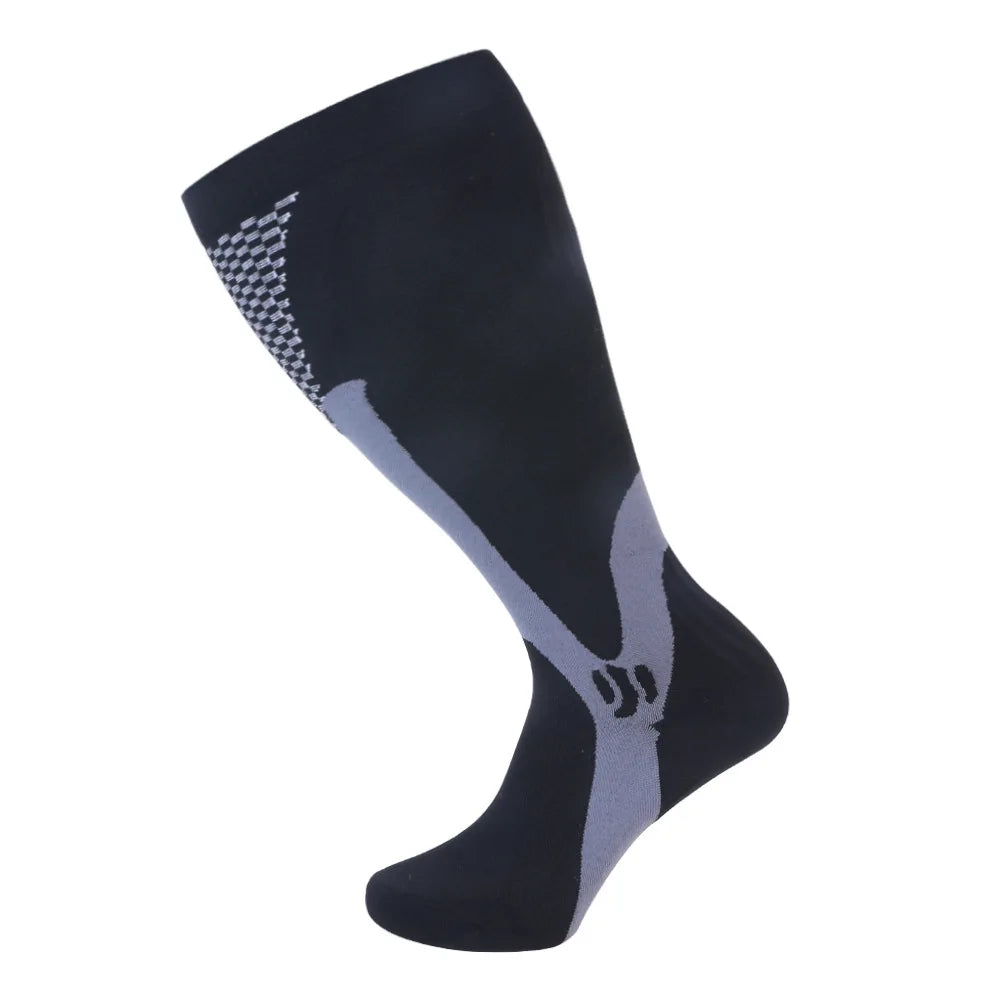 1/3Pairs 3XL-7XLPlus Size Wide Calf Compression Socks Women Men 15-20mmhg Large size Compression Sock for Nurse Pregnancy Travel