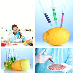 Glue Applicator Syringe Set with Blunt Tip Needle and Cap detail view