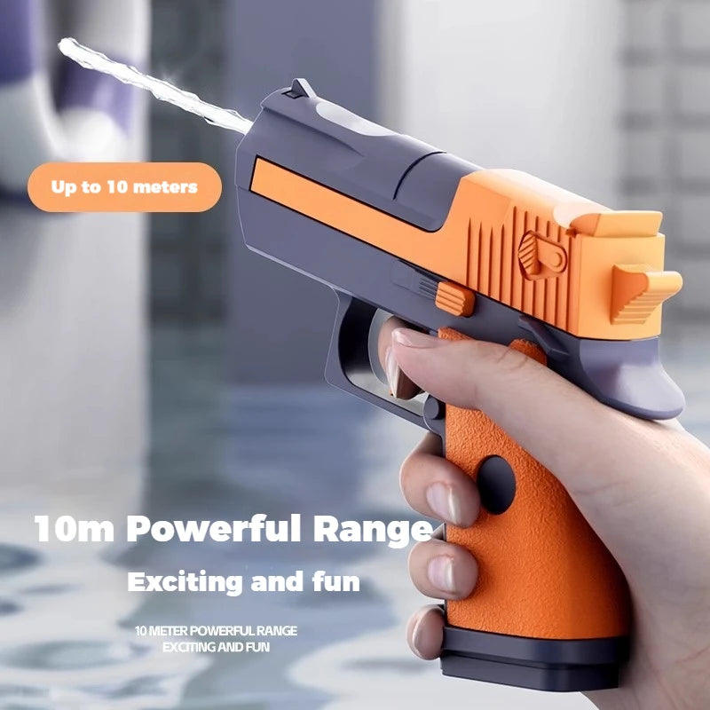 Mini Manual Water Gun | Desert Eagle Pistol Toy for Outdoor Summer Play detail view