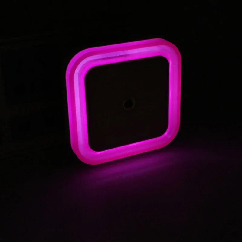 Wireless Sensor LED Night Light | Auto-On Mini Square Lamp for Baby Room detail view