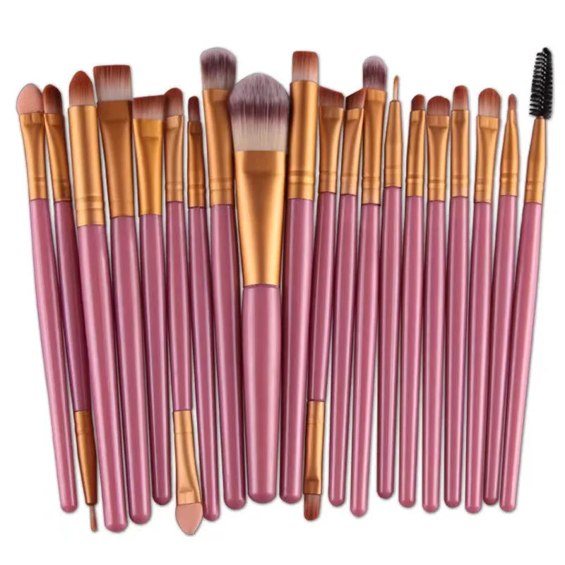 20-Piece Eye Makeup Brush Set | Complete Eye Shadow & Eyeliner Tools lifestyle view