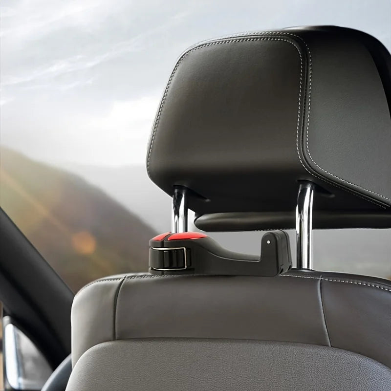 Multifunction Rear Headrest Hook Car Phone Holder Adjustable Automobile Headrest Phone C detail view
