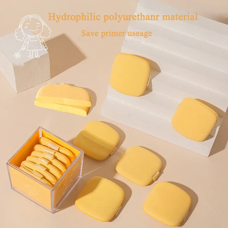 Moisture-Activated Makeup Sponge Puff | Dual-Sided Liquid Foundation Tool close-up view