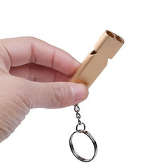 Outdoor Survival Whistle | High Decibel Aluminum Alloy Rescue Tool detail view
