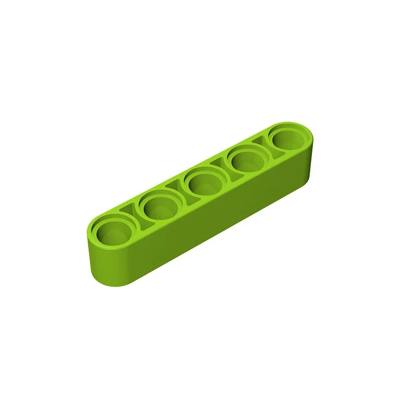 Gobricks GDS-664 Technical Liftarm Thick 1 x 5 | Compatible Building Block additional angle
