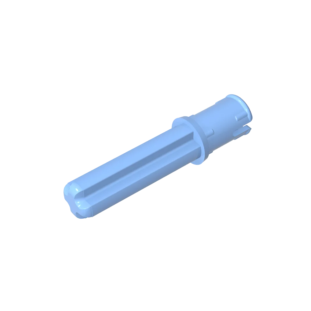 Gobricks GDS-930 Technical Axle 2 with Pin 3L | Compatible Building Block Part 1865 additional angle