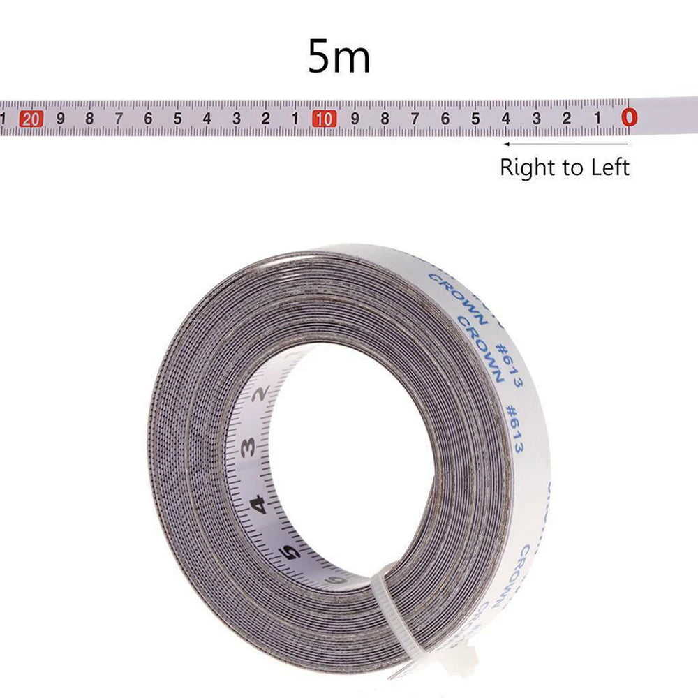 1Pcs Tape Measure 1/2/3/5M 13MM Adhesive- Rulers Woodworking Measuring Ruler Sewing T lifestyle view