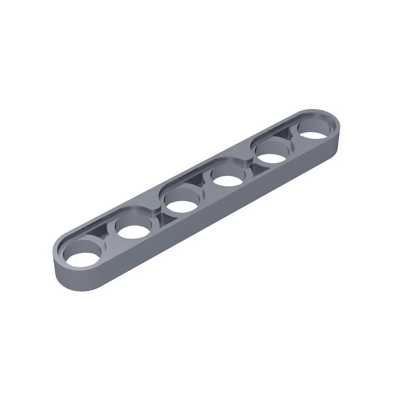 Gobricks GDS-694 Technical Liftarm Thin 1 x 6 | Compatible Building Block Piece additional angle