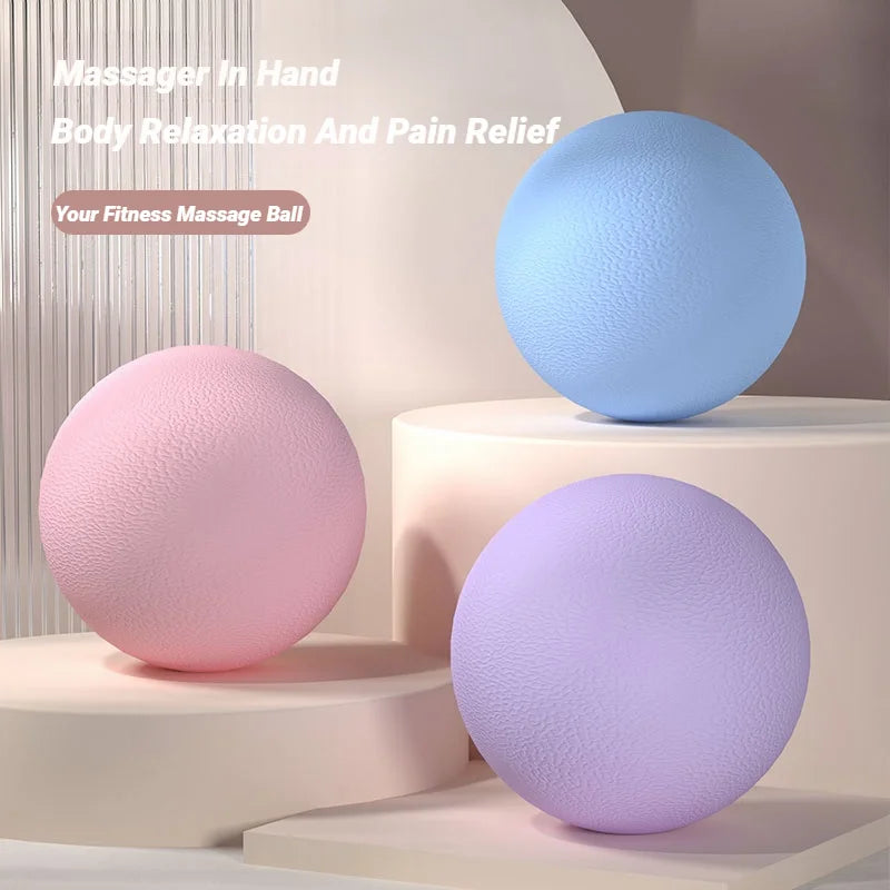 TPE 6CM Fascia Ball | Deep Tissue Muscle Massage Ball for Pain Relief close-up view