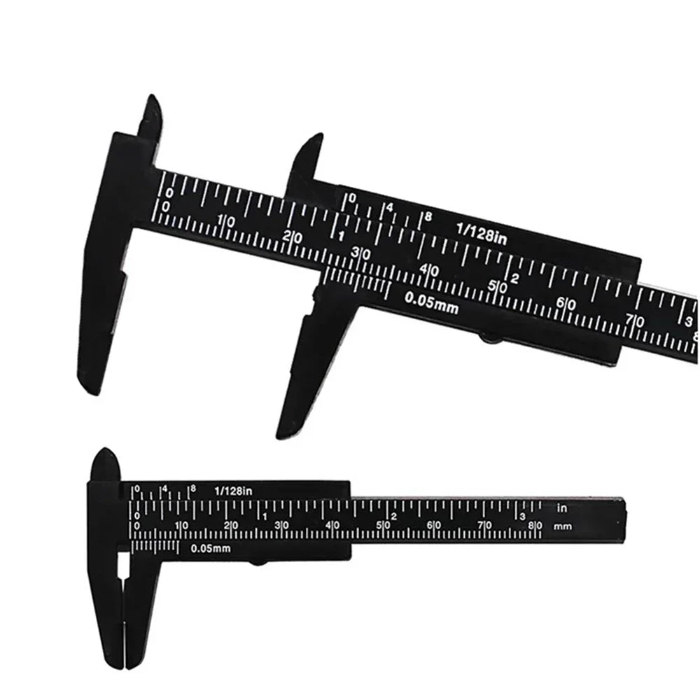 Student Plastic Vernier Caliper 0-80mm | Precision Measuring Tool for Students and DIY detail view