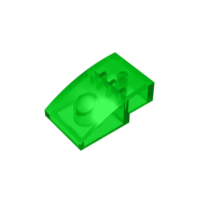 Gobricks GDS-1123 Slope, Curved 3 x 2 Building Block | Compatible with Lego 24309 alternate view