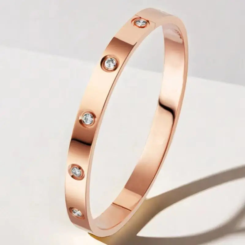 Roman Numerals Bracelet For Women Stainless Steel Jewelry Accessories Luxury Bracel additional angle